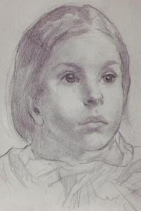 MOSTYN Marjorie 1893-1979,Portrait of a Girl,Simon Chorley Art & Antiques GB 2014-09-24