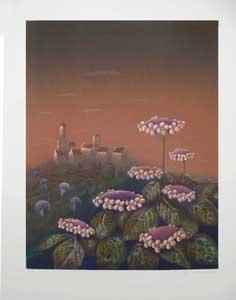 MOTOMURA Tadashi 1936,Fleurs imaginaires dans un paysage,1938,Chochon-Barré-Allardi FR 2009-02-06