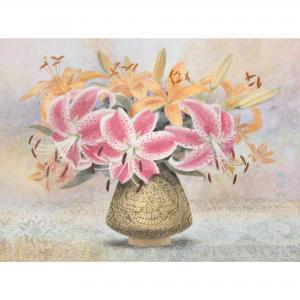 MOTOTSUGU DOMOTO 1923-2010,FRAGRANT FLOWERS,New Art Est-Ouest Auctions JP 2022-07-23