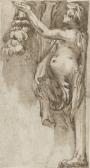 MOTTA Raffaello 1550-1578,Une cariatide, de profil vers la droite,Christie's GB 2007-11-21