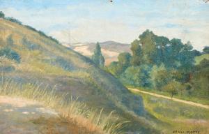 MOTTE Henri Paul 1846-1922,La colline,AuctionArt - Rémy Le Fur & Associés FR 2023-12-12