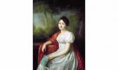 MOTTET J 1800-1800,Portrait de femme assise.,Piasa FR 1999-03-10