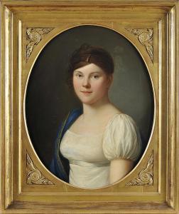 MOTTET JOHANN DANIEL 1754-1822,Retrato de Senhora,1812,Cabral Moncada PT 2018-02-27