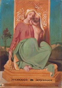 MOTTEZ Victor Louis 1809-1897,La Vierge et l'Enfant Jésus,Beaussant-Lefèvre FR 2016-04-27