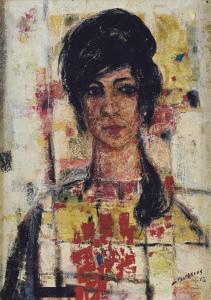 Moudarres Fateh 1922-1999,Lady With a Big Heart,1962,Christie's GB 2012-10-24