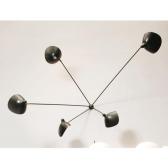 MOUILLE Serge 1922-1988,FIVE-BRANCH WALL SCONCE,Sotheby's GB 2009-12-17