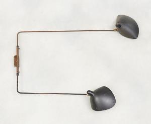 MOUILLE Serge 1922-1988,Two-arm wall light,Horta BE 2021-06-21
