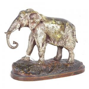 MOULET Claude 1900-1900,elephant,Burstow and Hewett GB 2020-01-08