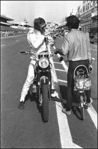 MOULIN bruno 1954,Steve Mc Queen moto, 24 Heures du Mans,1970,Rossini FR 2017-02-01