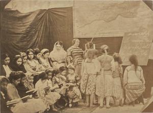 MOULIN Felix Jacques Ant,École de jeunes filles mauresques dirigée par Mme ,Yann Le Mouel 2022-09-17