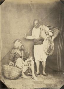 MOULIN Felix Jacques Ant,Bechtob et Sacradji, pecheurs Coulouglis,1856,Galerie Bassenge 2021-12-08