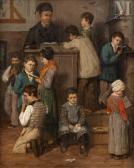 MOULINET Antoine Edouard J. 1833-1891,La salle de classe,Millon & Associés FR 2024-01-25