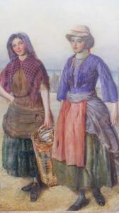 MOULTON BURFIELD James 1879-1883,fisher girls,Criterion GB 2021-09-22