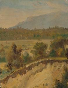 MOUNT William Sidney 1807-1868,Landscape with sand pit,1850,Christie's GB 2013-10-01