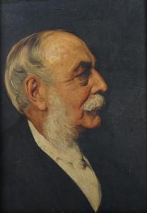 MOUNTFORT Arnold,Half Length Profile Portrait of a Gentleman identi,1913,Tooveys Auction 2023-07-12