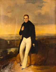 MOUSQUET LEON 1900-1900,Portrait de jeune homme,1831,Piasa FR 2013-04-12