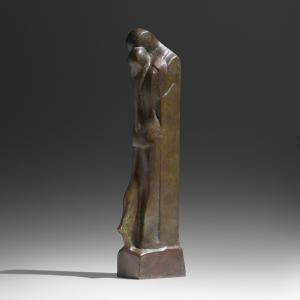 MOWBRAY CLARKE John Frederick 1869-1953,Embrace,1918,Rago Arts and Auction Center US 2022-05-24
