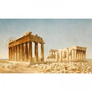 MOYAUX Constant 1835-1911,view of the acropolis,1866,Sotheby's GB 2004-11-16