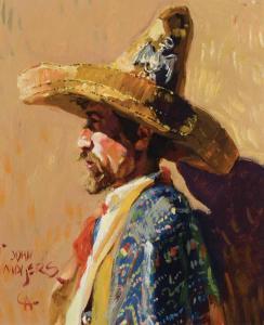 MOYERS John 1958,Mexican Eagle,Scottsdale Art Auction US 2024-04-12