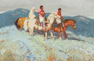 MOYERS John 1958,Through the Sage,Scottsdale Art Auction US 2024-04-12