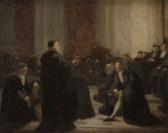 MOYSE Edouard 1827-1908,Étude pour le Grand Sanhédrin,1868,Ader FR 2014-11-13