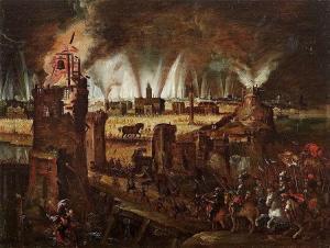 MOZART Anton 1573-1625,The Burning of Troy,Lempertz DE 2016-09-21