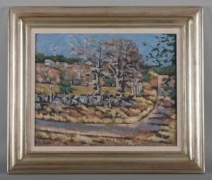 mozley loren 1905-1989,Texas Landscape,Dallas Auction US 2009-10-24