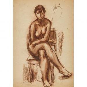 MOZOS MARTINEZ Pedro 1915-1982,Desnudo femenino,Lamas Bolaño ES 2022-11-09