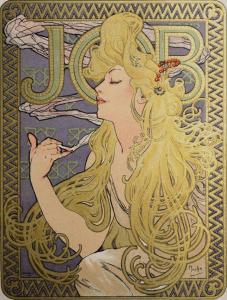 MUCHA Alphonse 1860-1939,Job,1897,Yann Le Mouel FR 2024-03-31