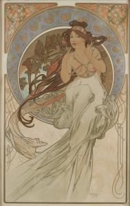 MUCHA Alphonse 1860-1939,LA MUSIQUE,1898,Sotheby's GB 2014-11-25