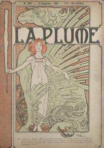 MUCHA Alphonse 1860-1939,La Plume,1897/900,Yann Le Mouel FR 2024-03-31