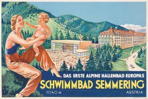 MUCHSEL FUCHS,Schwimmbad Semmering,1930,Palais Dorotheum AT 2014-09-22