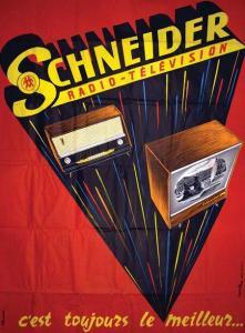 MUCKENS TOUROT,Schneider Radio Télévision,1950,Millon & Associés FR 2018-06-22