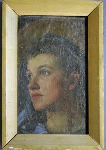 MUCKLEY Louis Fairfax 1862-1926,Head Study,Tooveys Auction GB 2017-05-17