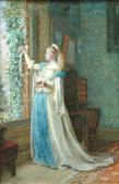 MUCKLEY William Jabez,Study Of ALady, standing before a window,1876,Dreweatt-Neate 2006-06-07