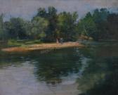 MUELLER Louis F. 1886-1958,Water in Landscape,Wickliff & Associates US 2015-06-27