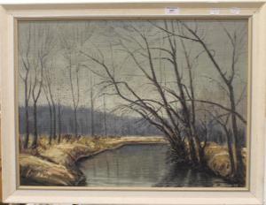 MUELLER M,River Scene,Rowley Fine Art Auctioneers GB 2020-09-26
