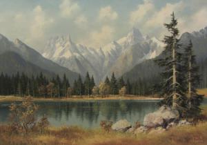 MUENCHEN Meyer 1890,Garmisch-Partenkirchen - Alpine Landscape,David Duggleby Limited GB 2016-06-17