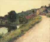 MUENIER Jules Alexis 1863-1942,A quiet country road,1901,Bonhams GB 2007-11-07
