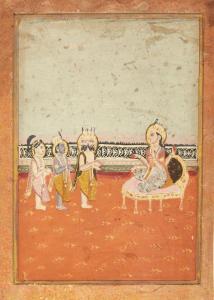MUGHAL SCHOOL,Brahma and Siva,19th century,Rosebery's GB 2018-04-23
