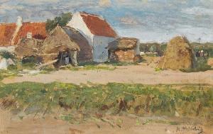 MUHLIG Hugo 1854-1929,Landscape with Cottages,Lempertz DE 2015-09-23