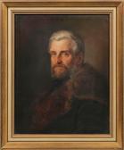 MUHR Julius 1819-1865,Portrait des Landschaftsmalers Gustav Adolf Boenisch,Schloss DE 2016-04-23