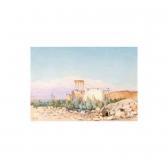 MUIRHEAD Lionel 1800-1900,ruins at baalbec,1870,Sotheby's GB 2003-10-14