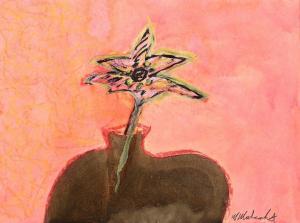 MULCAHY Michael 1952,Still Life - Vase with Flower,Morgan O'Driscoll IE 2023-09-18