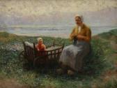 MULERTT Carl Eugene 1869-1915,Mother and Child,Weschler's US 2014-12-05