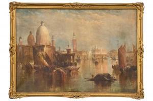 MULHOLLAND St. Clair Augustin 1839-1910,View of Venice, with Basilica di ,1881,Dawson's Auctioneers 2024-01-25