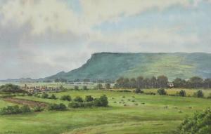 MULLAN William J,Binevenagh Mountain from Ballykelly,Gormleys Art Auctions GB 2021-11-23