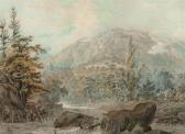MULLENER Johann Karl 1768-1832,Landscape near Montreux.,Galerie Koller CH 2008-09-15