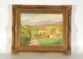 muller antonio 1901,Paesaggio con case,Il Ponte Casa D'aste Srl IT 2009-07-14