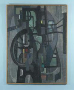 MULLER Arthur,COLORED ABSTRACT,1960,Lewis & Maese US 2009-09-23